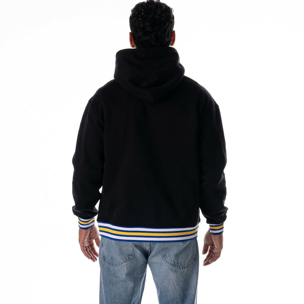 Golden State Warriors The Wild Collective Unisex Custom Rib Tonal Premium Hoodie Black outlet