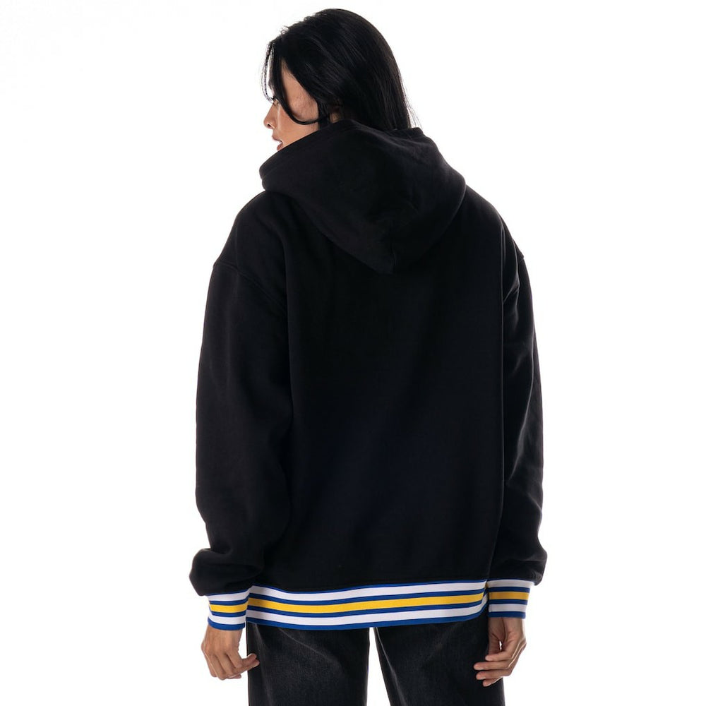 Golden State Warriors The Wild Collective Unisex Custom Rib Tonal Premium Hoodie Black outlet