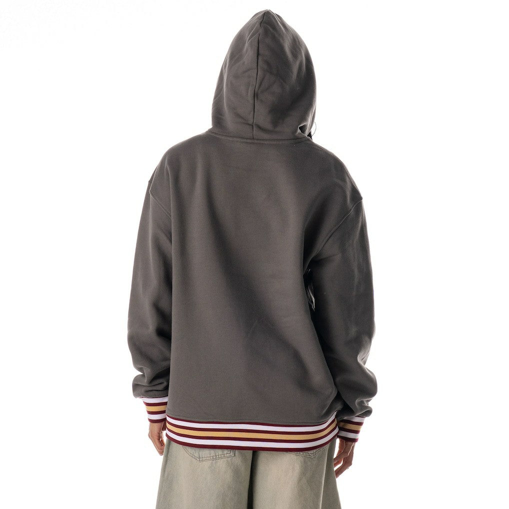 Cleveland Cavaliers The Wild Collective Unisex Custom Rib Tonal Premium Hoodie Charcoal