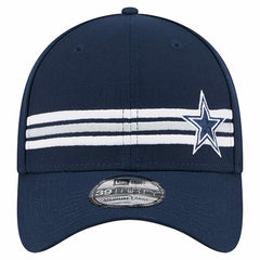 Dallas Cowboys New Era Stripes 39THIRTY Flex Hat - Navy Hats