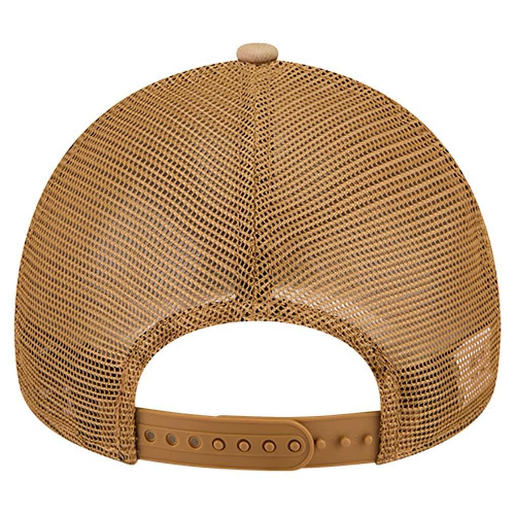 Dallas Cowboys New Era Wheat Camo 9FORTY Trucker Adjustable Hat - Tan Hats