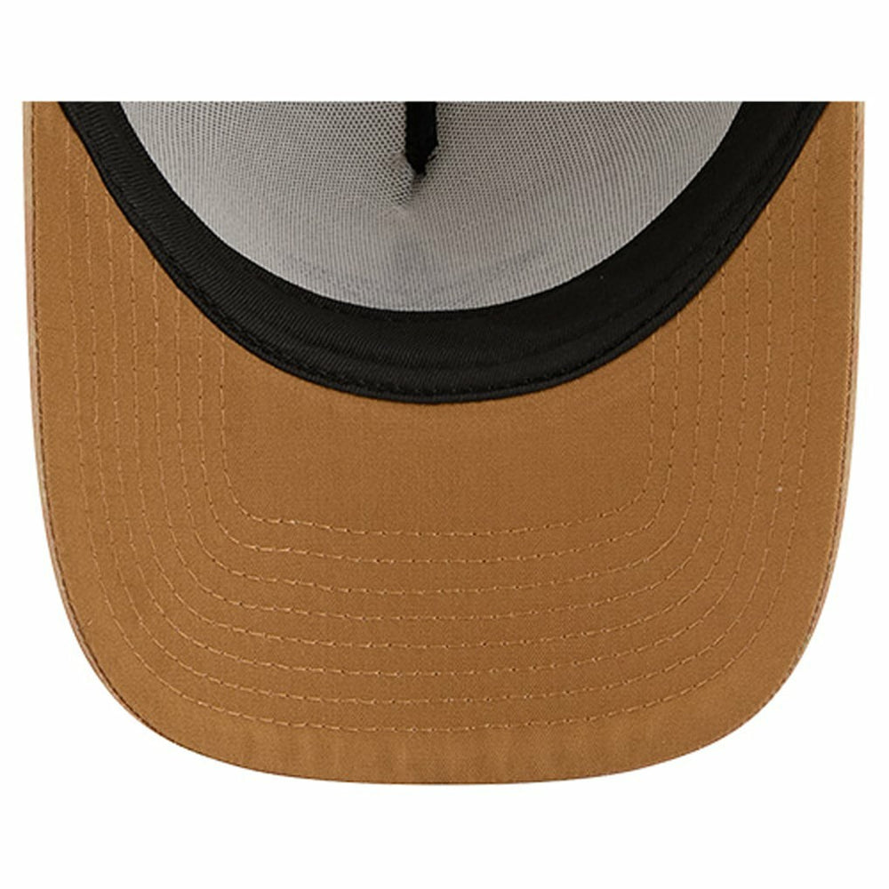 Dallas Cowboys New Era Wheat Camo 9FORTY Trucker Adjustable Hat - Tan Hats