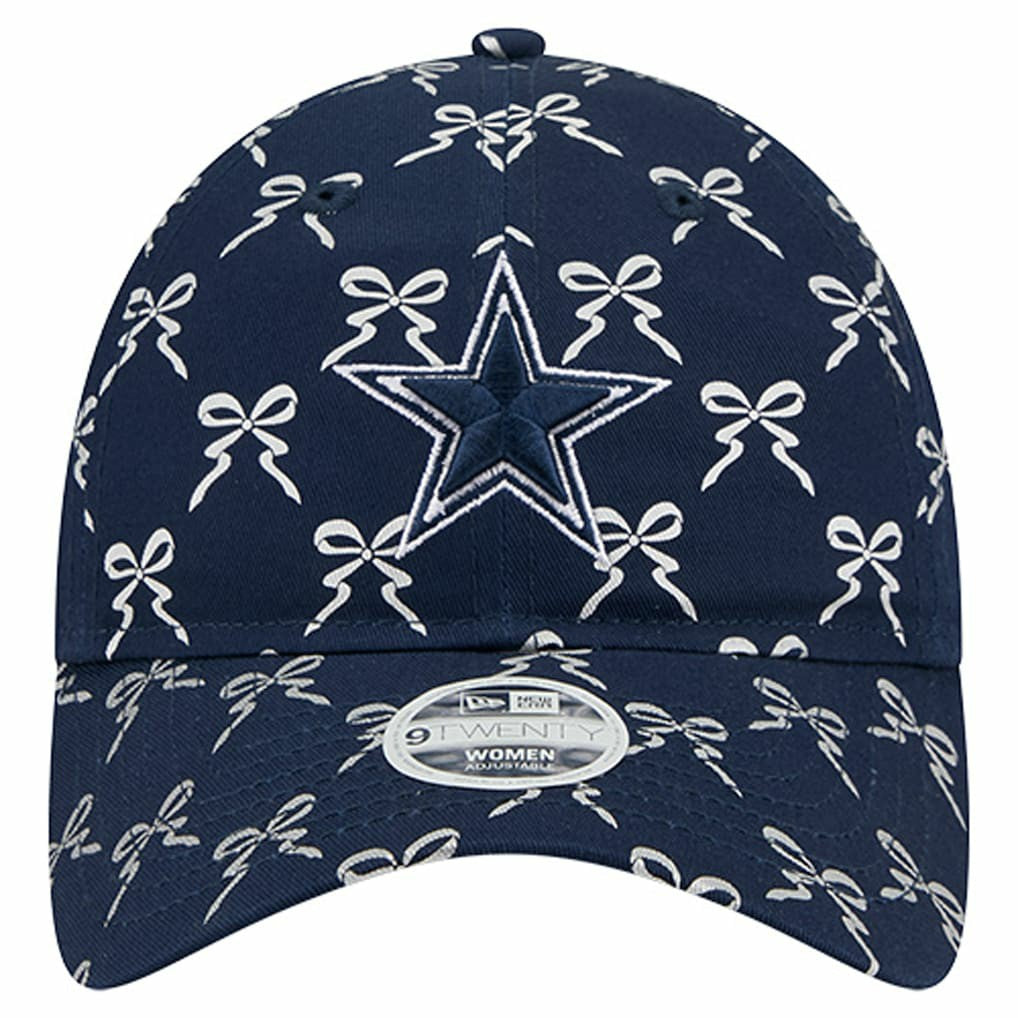 Dallas Cowboys New Era Women's Ribbon 9TWENTY Adjustable Hat - Navy Hats