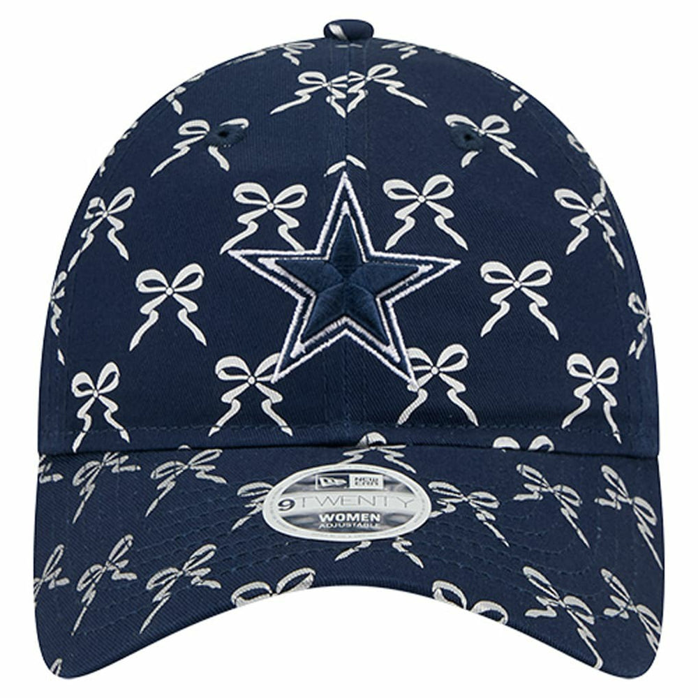 Dallas Cowboys New Era Women's Ribbon 9TWENTY Adjustable Hat - Navy Hats
