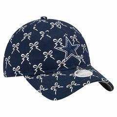 Dallas Cowboys New Era Women's Ribbon 9TWENTY Adjustable Hat - Navy Hats
