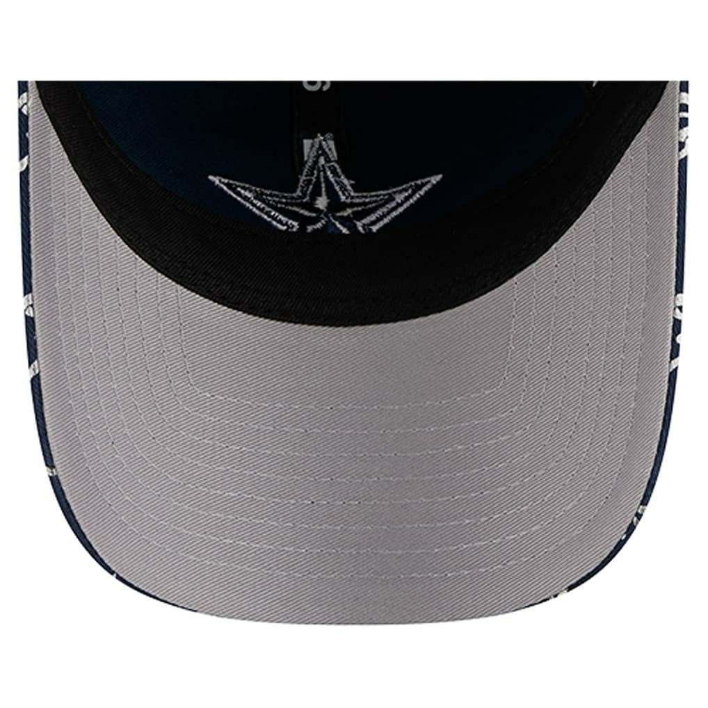 Dallas Cowboys New Era Women's Ribbon 9TWENTY Adjustable Hat - Navy Hats