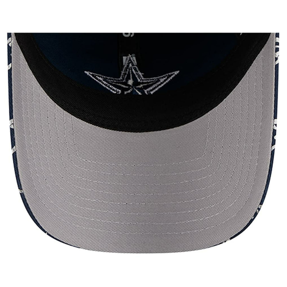 Dallas Cowboys New Era Women's Ribbon 9TWENTY Adjustable Hat - Navy Hats