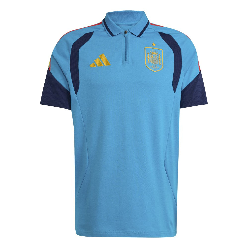 Spain National Team 2026 Tiro Training Polo Turquoise - Adidas online