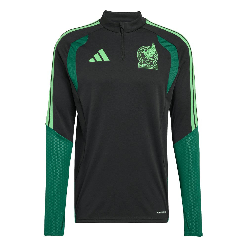 Mexico National Team FIFA x World Cup 2026 Tiro Quarter-Zip Training Top Black - Adidas outlet