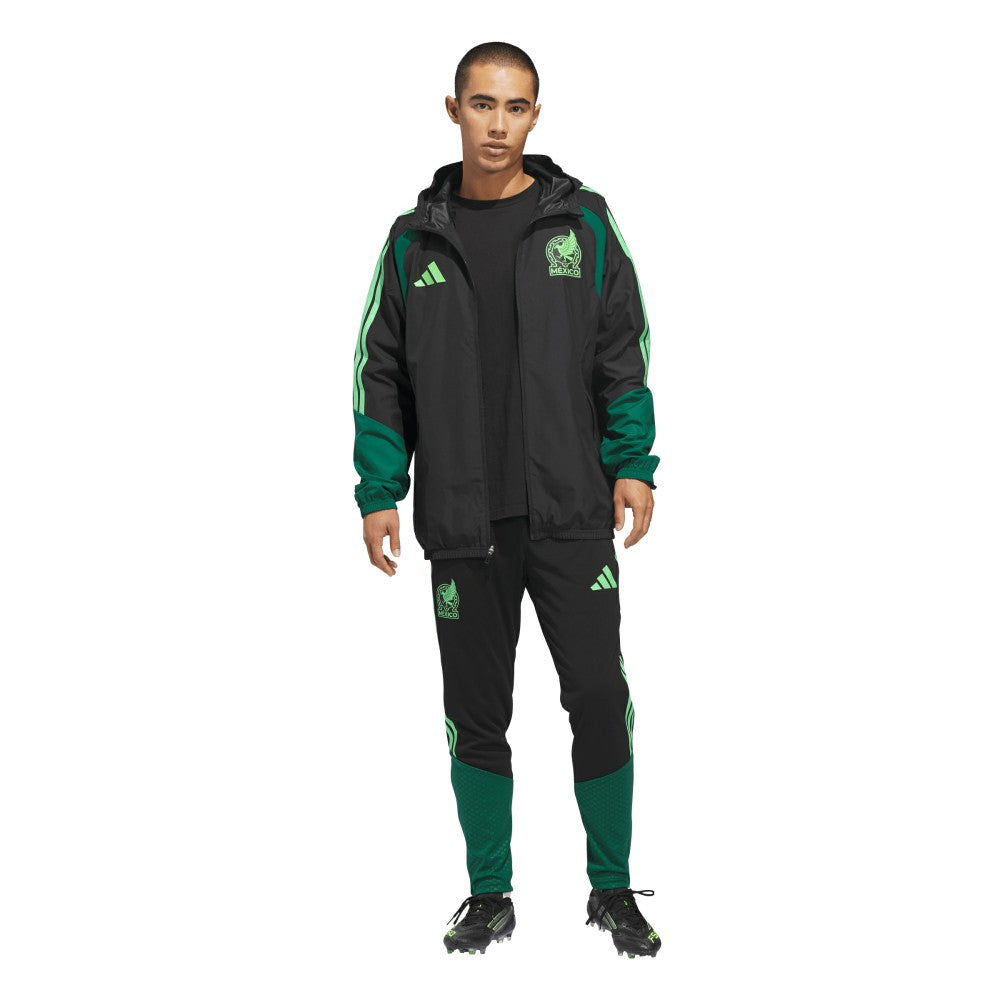 Mexico National Team FIFA x World Cup 2026 Tiro All Weather Full-Zip Jacket Black - Adidas for sale