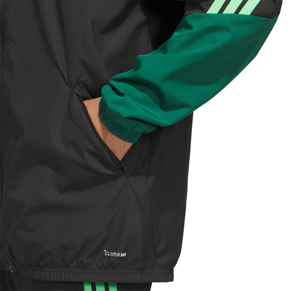 Mexico National Team FIFA x World Cup 2026 Tiro All Weather Full-Zip Jacket Black - Adidas for sale
