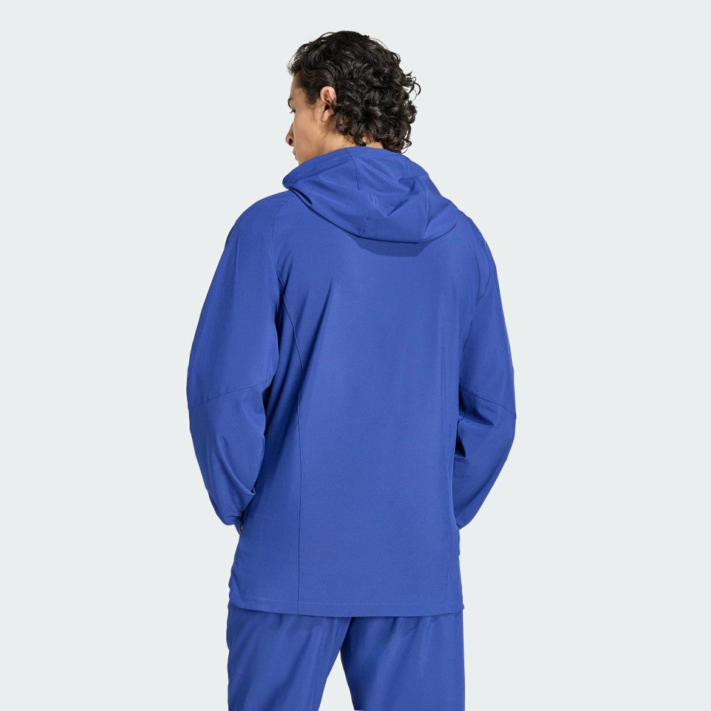 Italy National Team FIFA x World Cup 2026 Full-Zip Travel Windbreaker Jacket Blue - Adidas on sale
