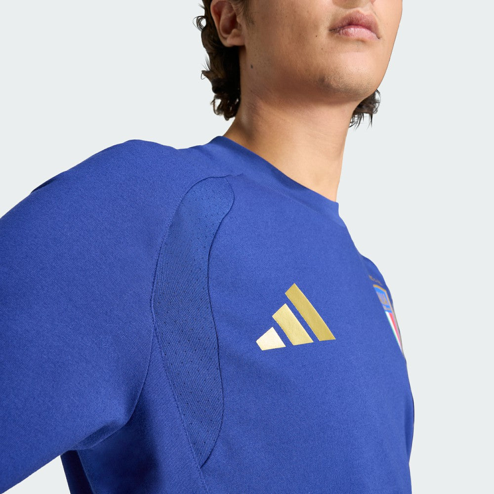 Italy National Team FIFA x World Cup Tiro Travel T-Shirt Blue - Adidas outlet