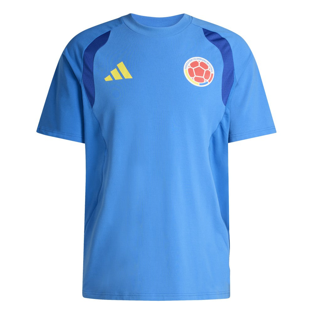 Colombia National Team FIFA x World Cup Tiro Travel T-Shirt Blue - Adidas discount