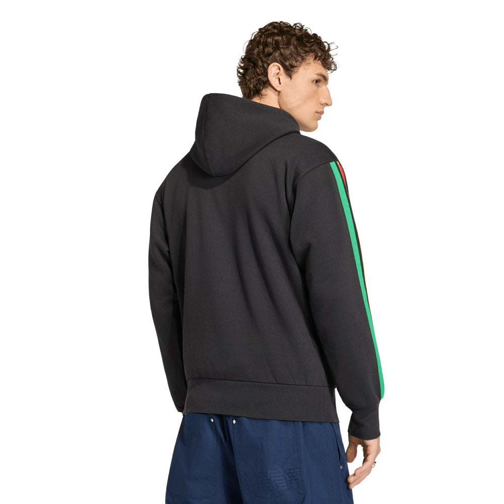 Jamaica National Team Alphaskin Fleece Hoodie Black - Adidas outlet