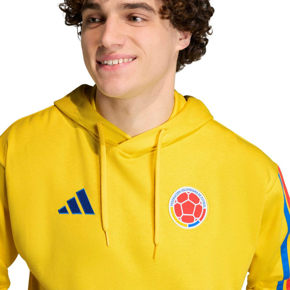 Colombia National Team FIFA x World Cup Alphaskin Fleece Hoodie Yellow - Adidas sale