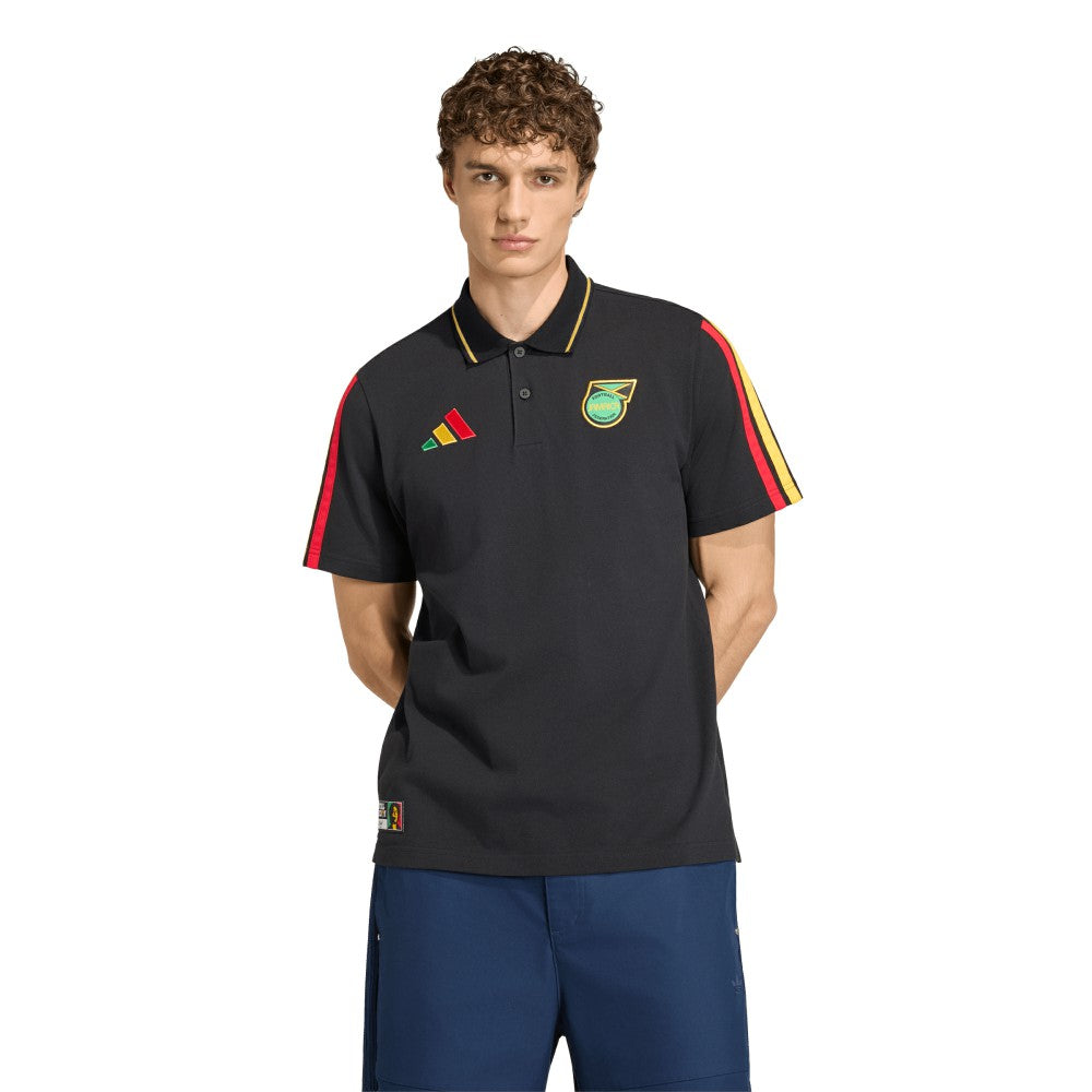 Jamaica National Team Alphaskin Polo Black - Adidas discount
