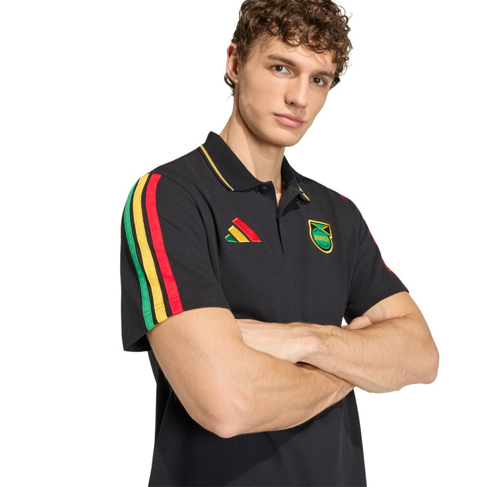 Jamaica National Team Alphaskin Polo Black - Adidas discount