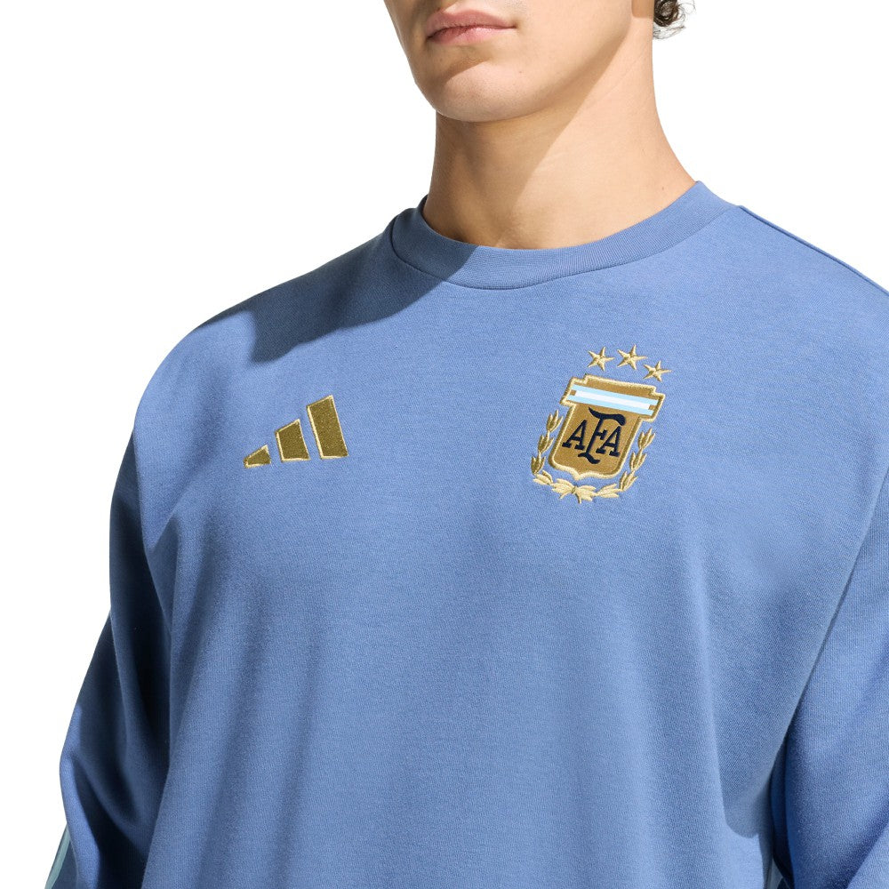 Argentina National Team FIFA x World Cup Alphaskin Crewneck Sweatshirt Blue - Adidas outlet