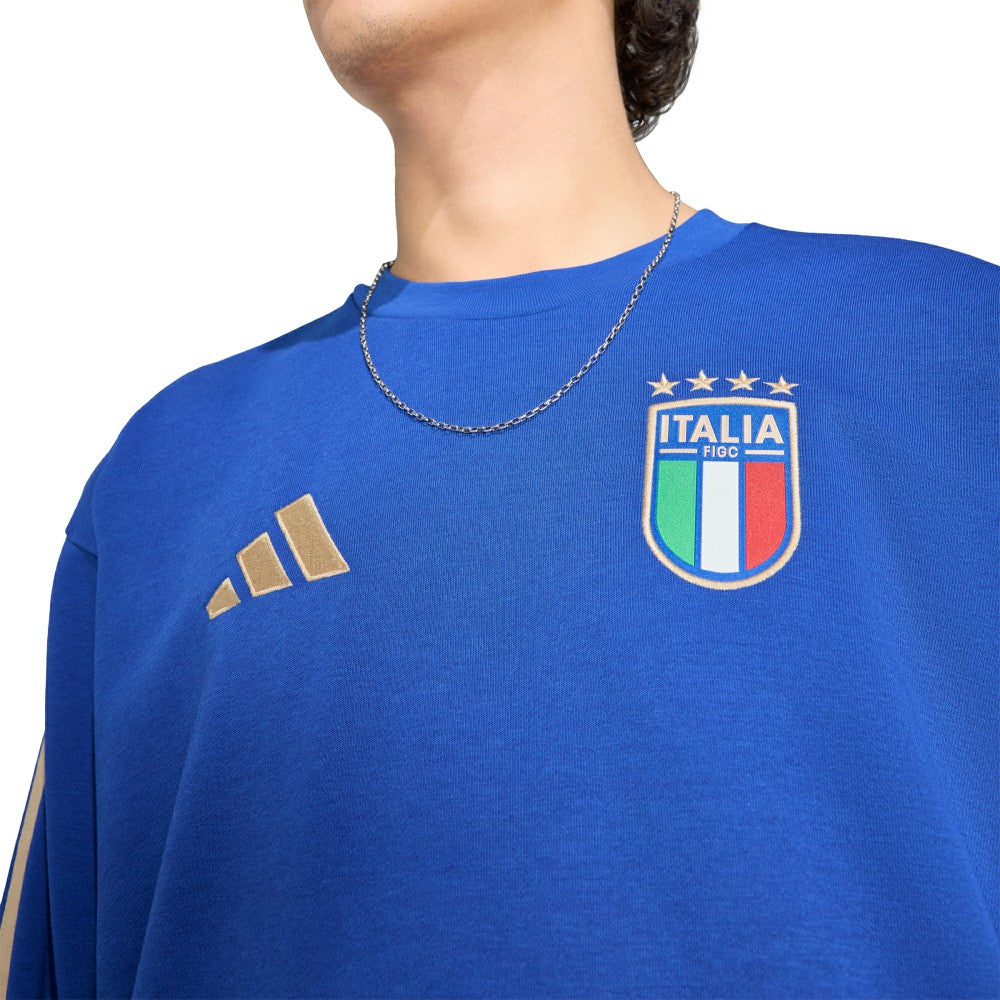 Italy National Team FIFA x World Cup Alphaskin Crewneck Sweatshirt Blue - Adidas cheap