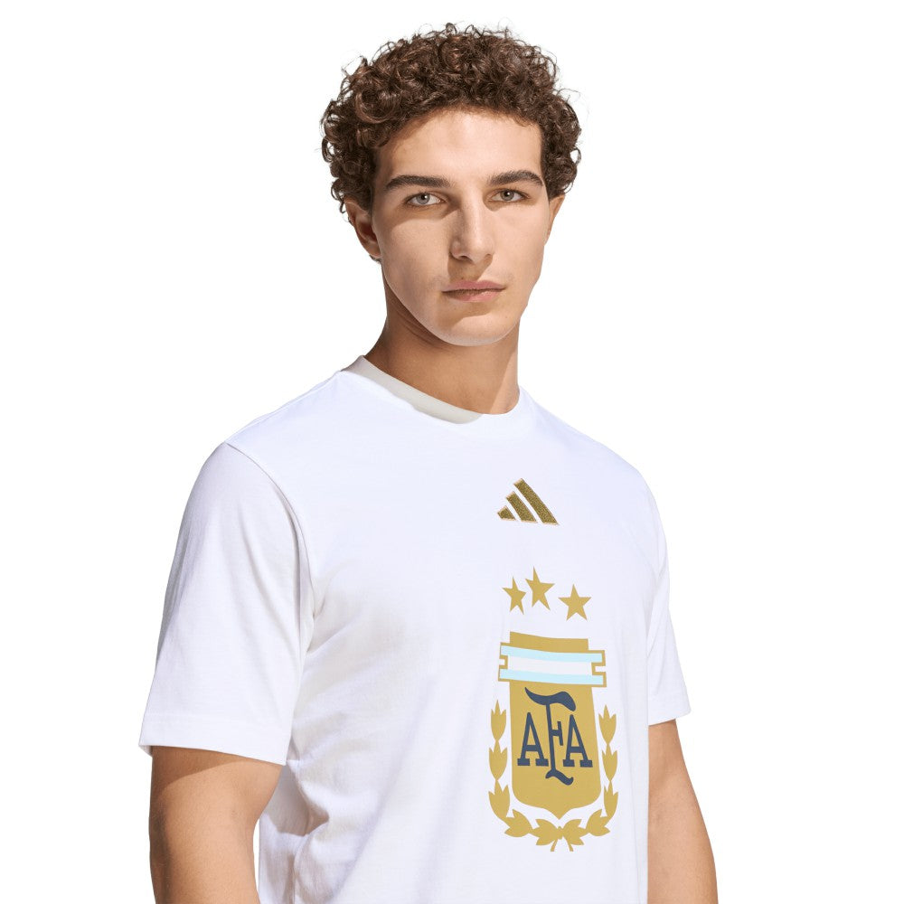 Argentina National Team FIFA x World Cup Alphaskin Graphic T-Shirt White - Adidas outlet