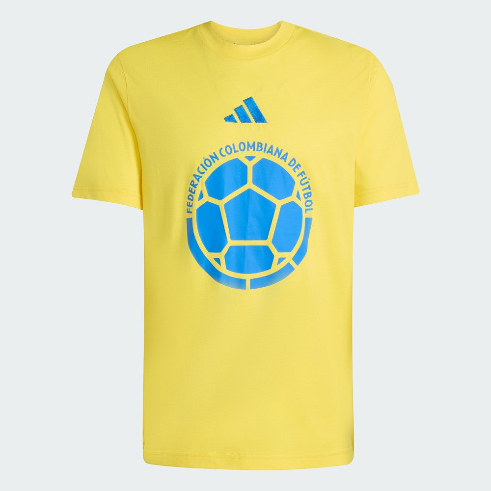 Colombia National Team FIFA x World Cup Alphaskin Graphic T-Shirt Yellow - Adidas online