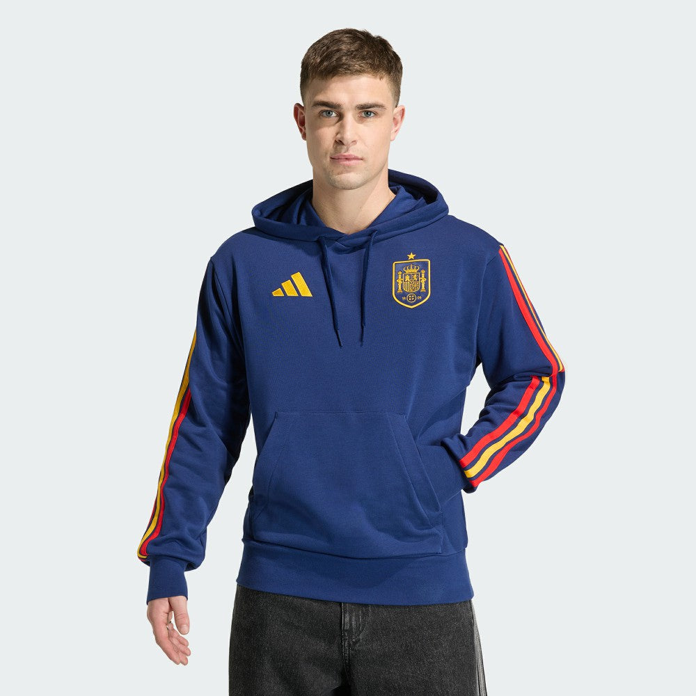Spain National Team FIFA x World Cup 2026 Alphaskin Tri-Blend Hoodie Navy - Adidas for sale