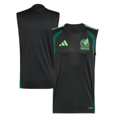 Mexico National Team FIFA x World Cup 2026 Sleeveless Training Jersey Black - Adidas sale