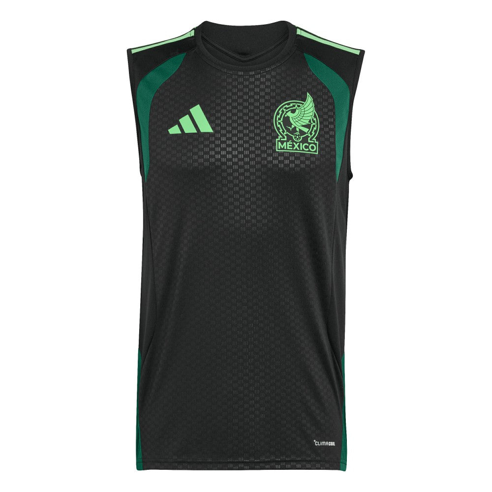 Mexico National Team FIFA x World Cup 2026 Sleeveless Training Jersey Black - Adidas sale