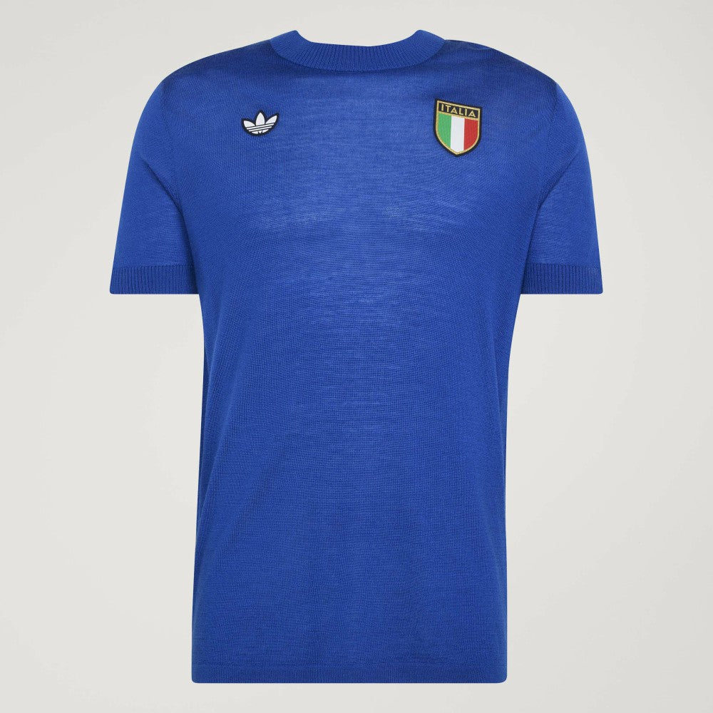 Italy National Team 1970s Fashion Jersey Blue - Adidas outlet