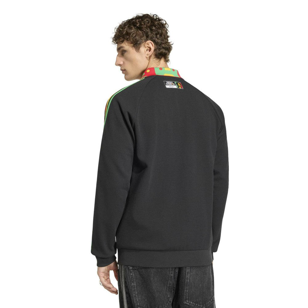 Jamaica National Team Anthem Full-Zip Jacket Black - Adidas outlet