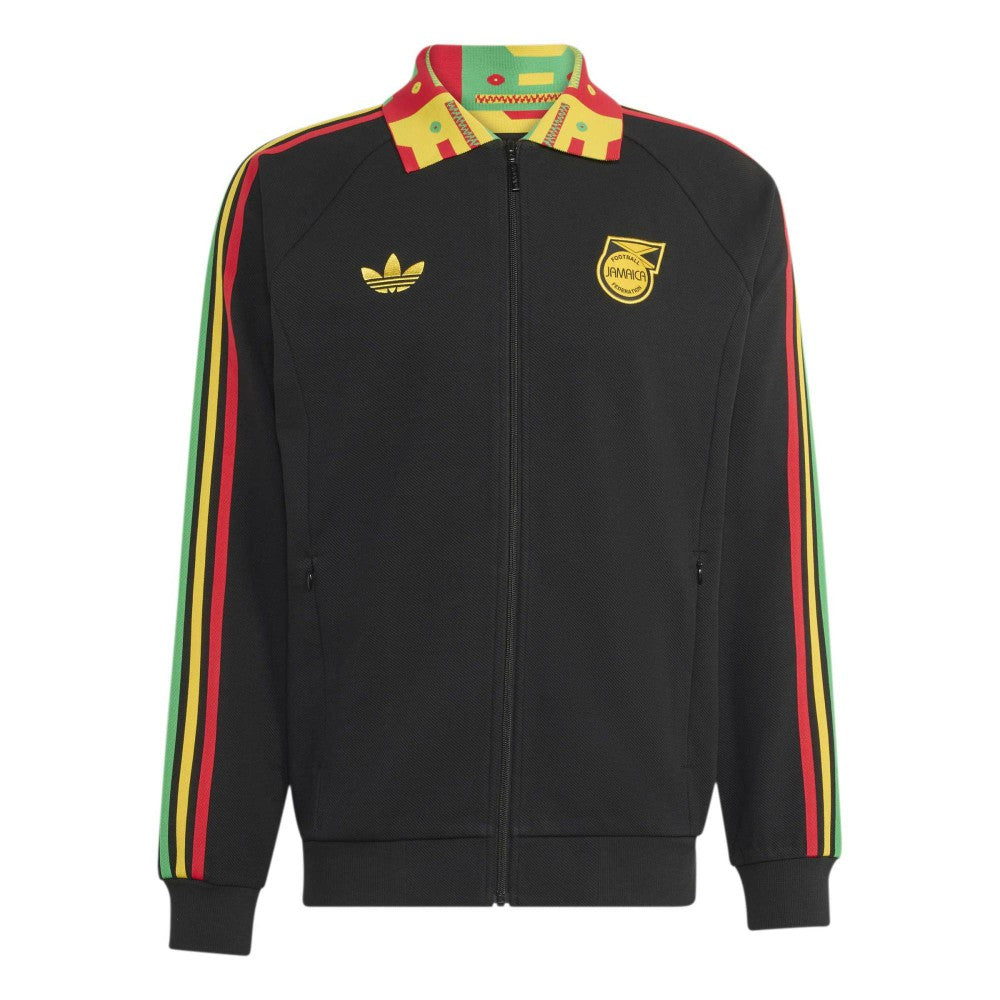 Jamaica National Team Anthem Full-Zip Jacket Black - Adidas outlet
