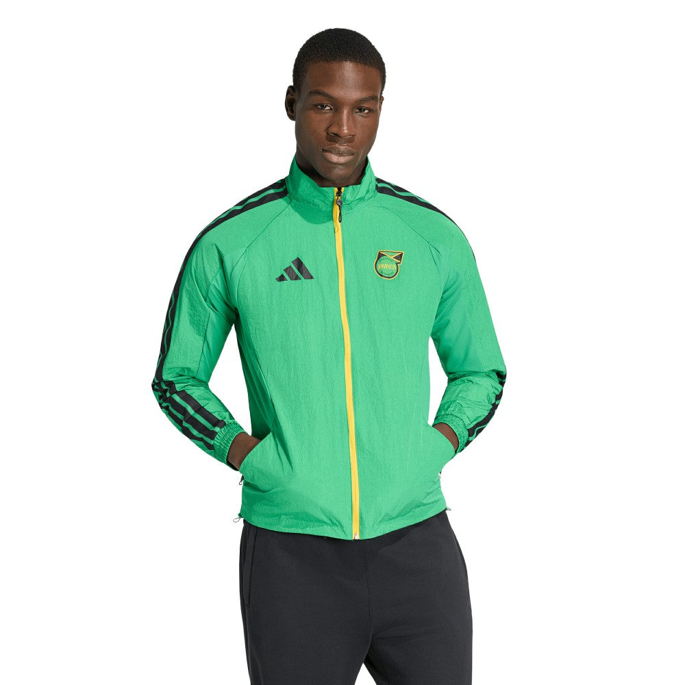 Jamaica National Team Anthem Full-Zip Jacket Green - Adidas online