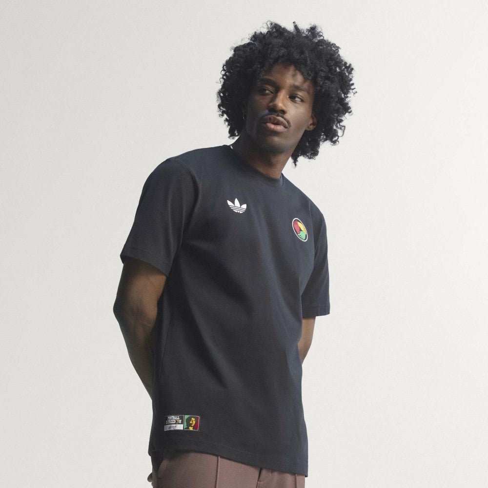 Jamaica National Team x Bob Marley Originals T-Shirt Black - Adidas cheap