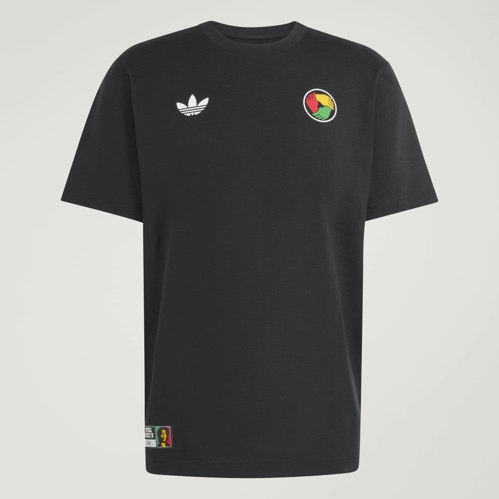 Jamaica National Team x Bob Marley Originals T-Shirt Black - Adidas cheap