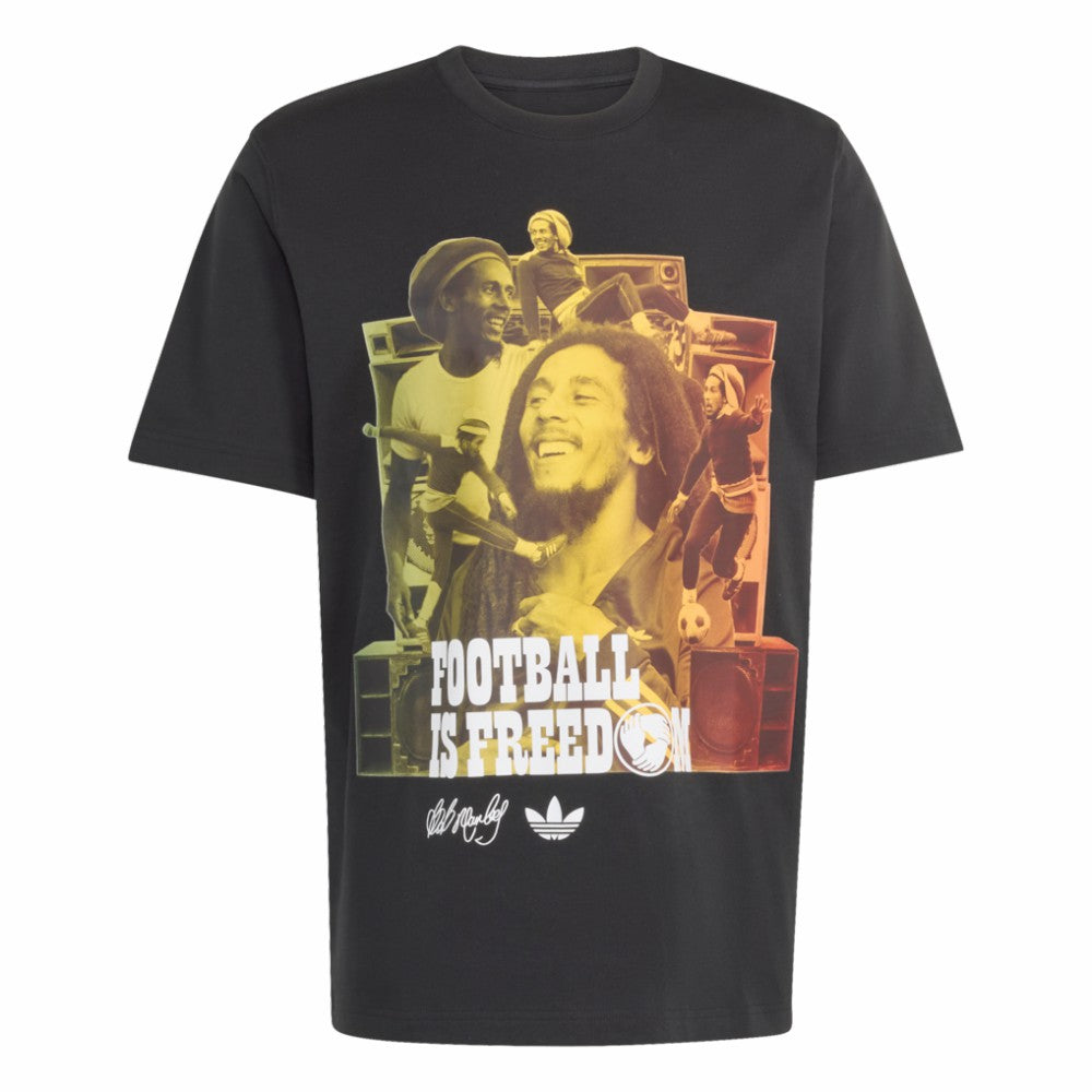 Jamaica National Team x Bob Marley Originals T-Shirt Black - Adidas cheap
