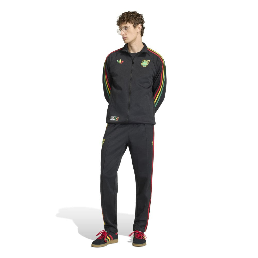 Jamaica National Team Originals Full-Zip Track Jacket Black - Adidas