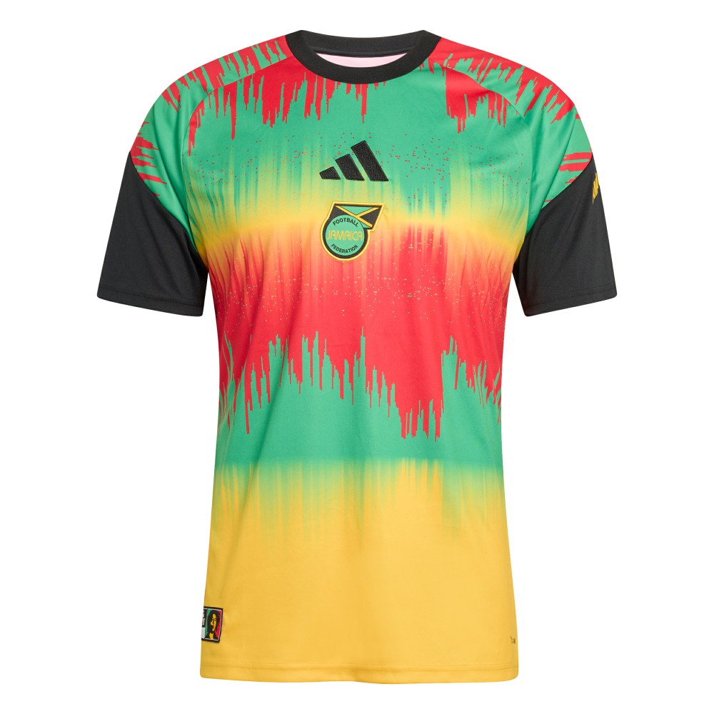 Jamaica National Team 2026 Pre-Match Training Jersey Green - Adidas online