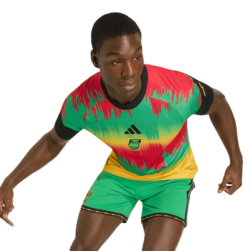 Jamaica National Team 2026 Pre-Match Training Jersey Green - Adidas online