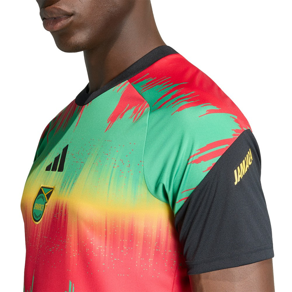 Jamaica National Team 2026 Pre-Match Training Jersey Green - Adidas online