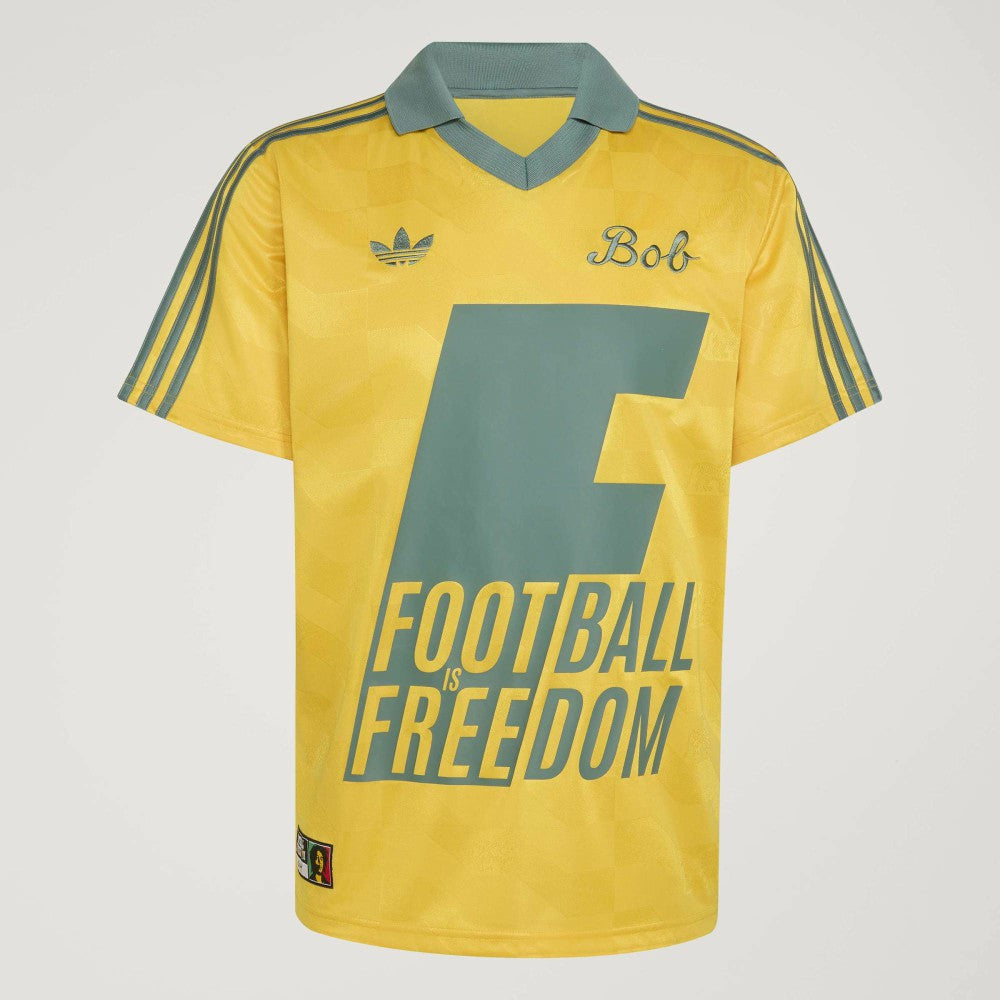 Jamaica National Team x Bob Marley Originals Fashion Jersey Yellow - Adidas