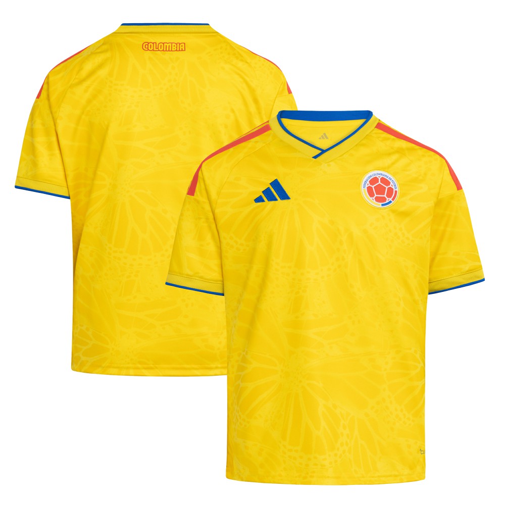 Colombia National Team Youth FIFA x World Cup 2026 Home Replica Jersey Yellow - Adidas online