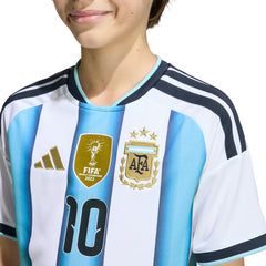 Lionel Messi Argentina National Team Youth FIFA x World Cup 2026 Home Replica Jersey White - Adidas outlet