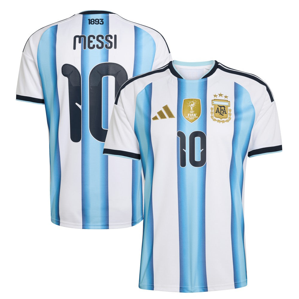 Lionel Messi Argentina National Team FIFA x World Cup 2026 Home Replica Jersey White - Adidas on sale