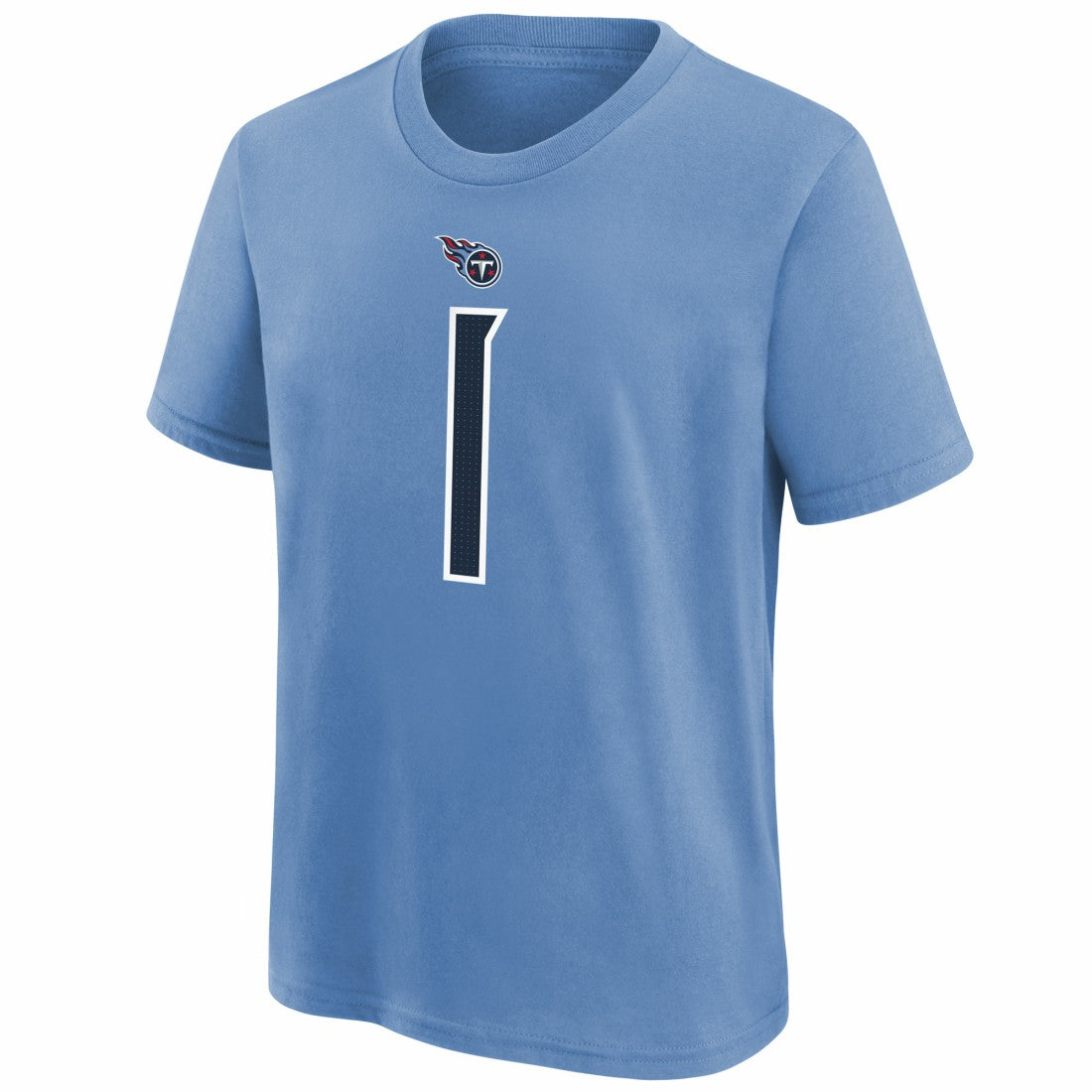 Cam Ward Tennessee Titans Youth 2025 NFL Draft First Round Pick Name & Number T-Shirt - Navy T-shirts
