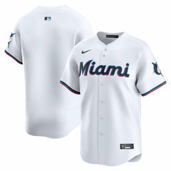 Miami Marlins Nike Youth Home Limited Jersey - White Jerseys