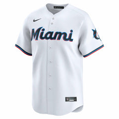 Miami Marlins Nike Youth Home Limited Jersey - White Jerseys