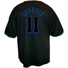Jalen Brunson New York Knicks Big & Tall Name & Number Fashion Jersey Black - Fanatics