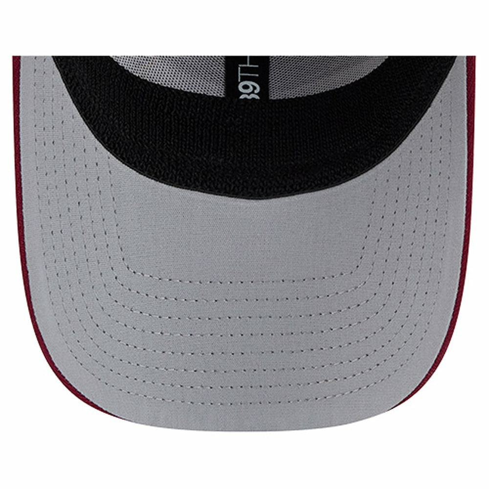 Washington Commanders New Era Stripes 39THIRTY Flex Hat - Burgundy Hats