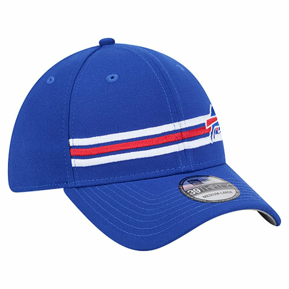 Buffalo Bills New Era Stripes 39THIRTY Flex Hat - Royal Hats